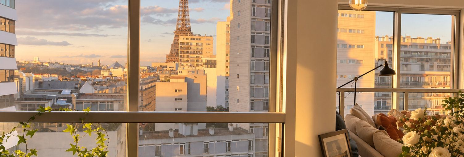 Appartement 2 Pièces 54 m² à vendre à Paris 15 (75015)