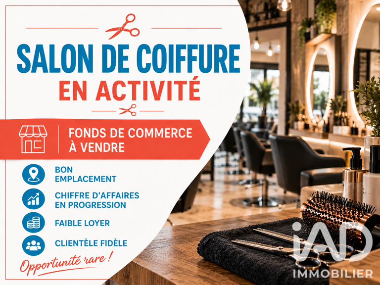Vente Esthétique, Coiffure 32 m&sup2; — photo 1