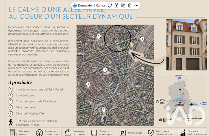 Vente Maison de ville 4 pièces — photo 2