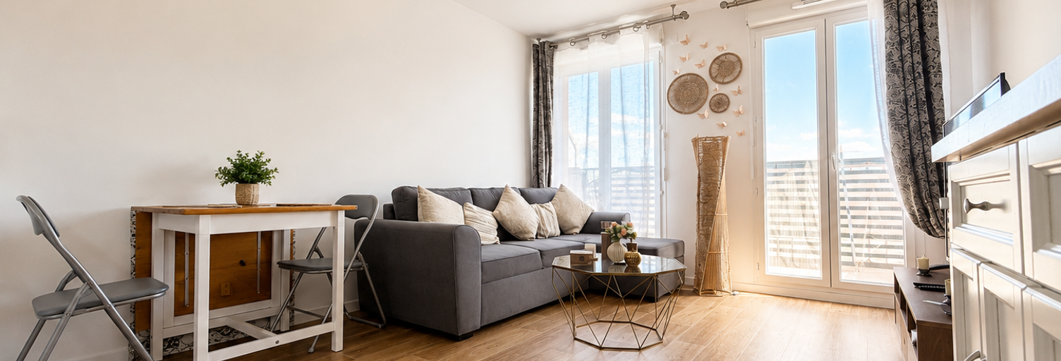 Appartement 2 Pièces 41 m² à vendre à Le Blanc-Mesnil (93150)