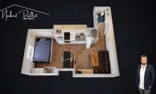 Appartement 1 Pièce 22 m² à louer à Mâcon (71000)