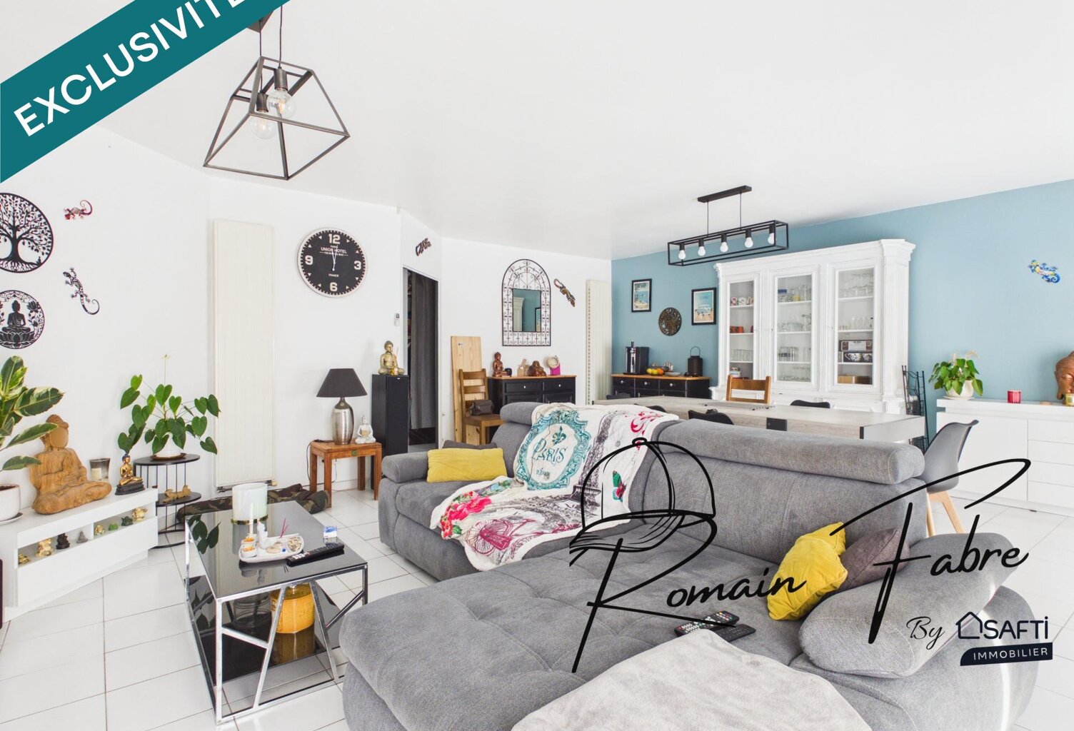 Grande maison de plain pied avec 4 chambres, 1 bureau et belle parcelle — photo 1