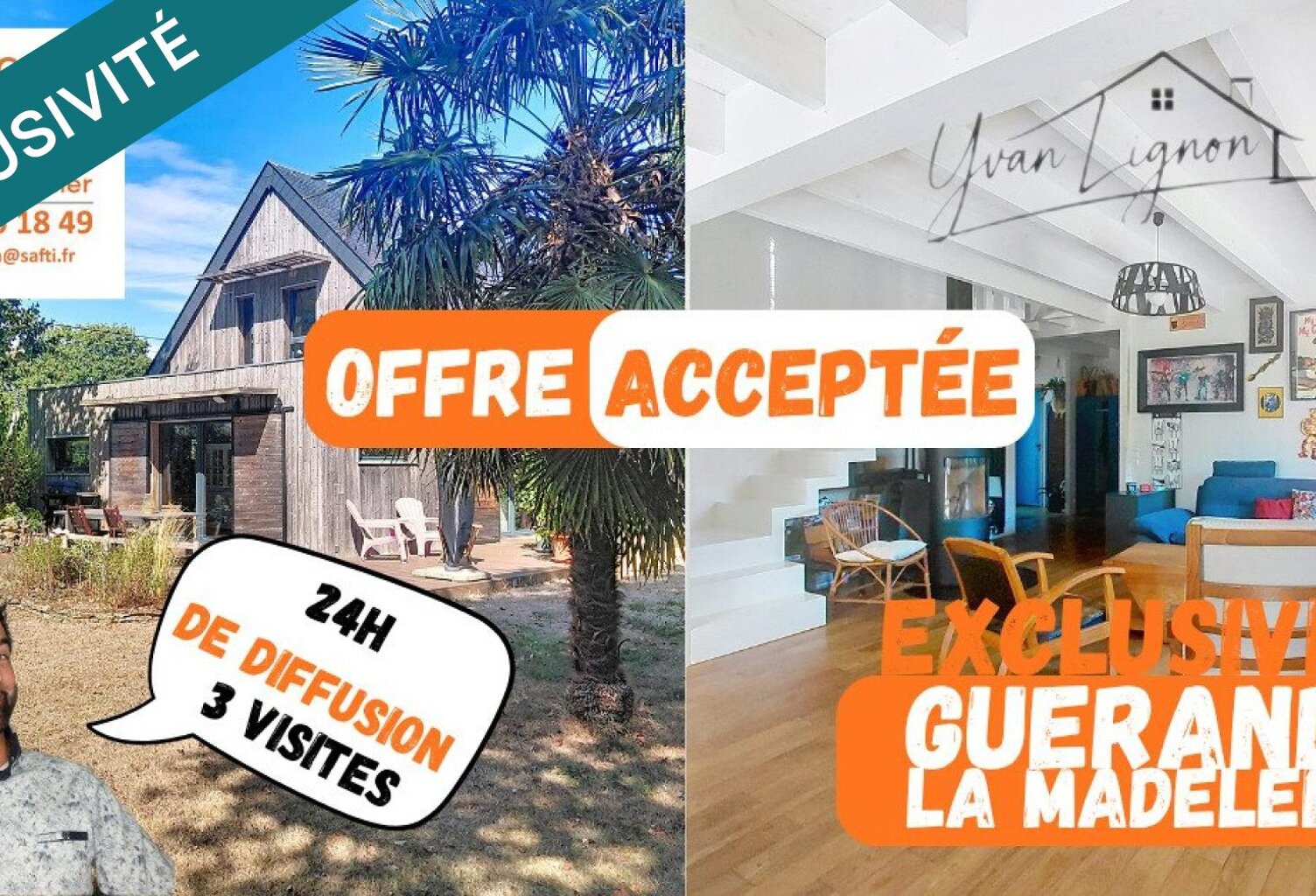 Vie de plain pied + 2 chambres à l'étage - 900m² clos — photo 1