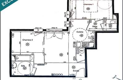 F3/ 2 CHAMBRES-PARKING EN SOUS-SOL- COMMODITÉS — photo du bien