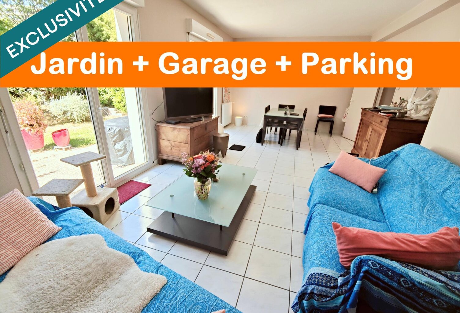 DPE C. Au calme, T4, garage + 1 parking privée — photo 1