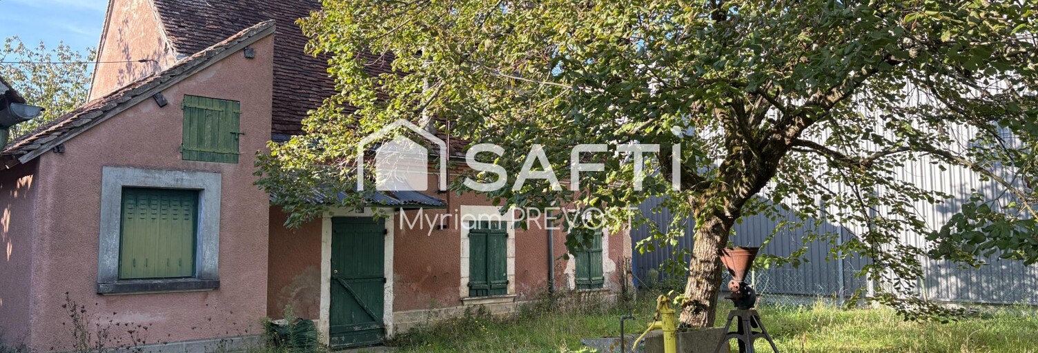 Maison 3 Pièces 50 m² à vendre à Ménétréols-sous-Vatan (36150)