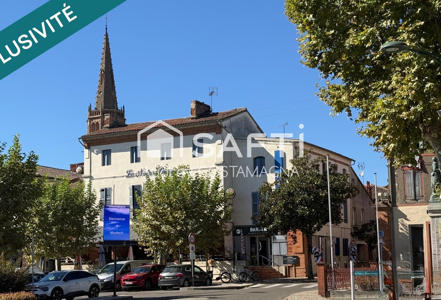 Immeuble avec locaux commerciaux loués — photo 1