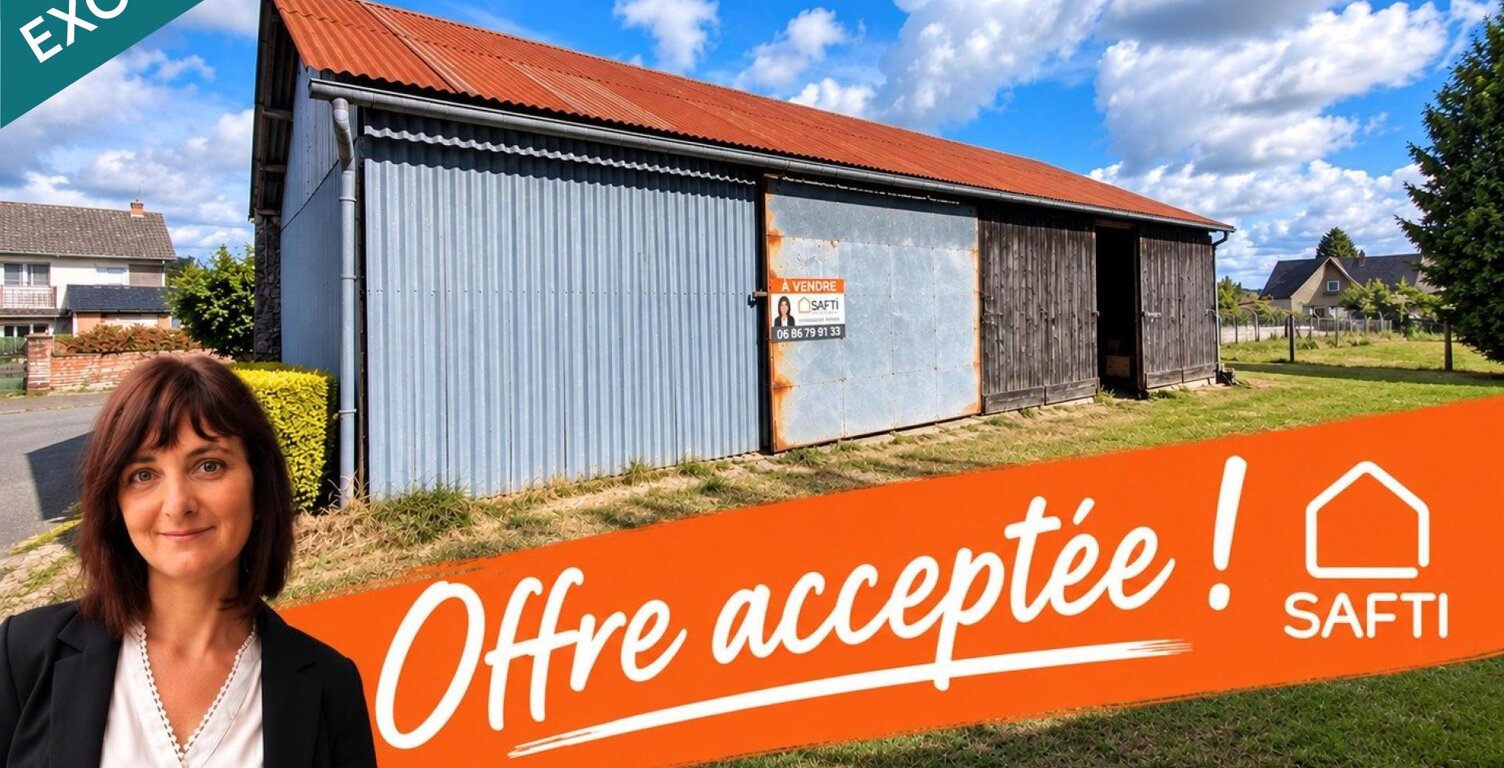 TERRAIN CONSTRUCTIBLE 788 M² AVEC BÂTIMENT 114 M² — photo 1