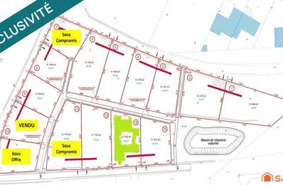 Terrain de 622 m² viabilisée (lot 14)  Le Puy — photo du bien