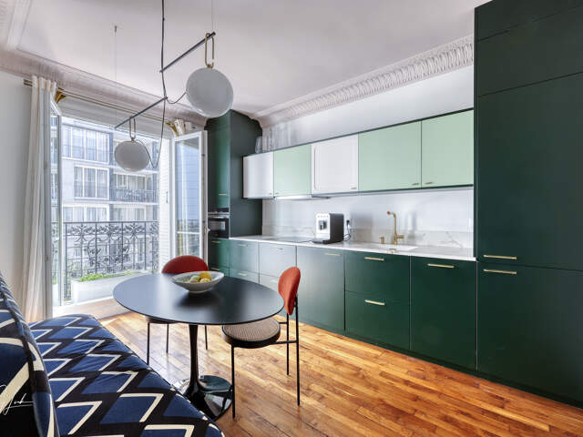 Adresse d'exception - Élégant 2 pièces haussmannien rénové — photo du bien