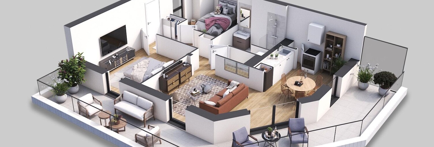 Appartement 3 Pièces 65 m² à vendre à Pontchâteau (44160)