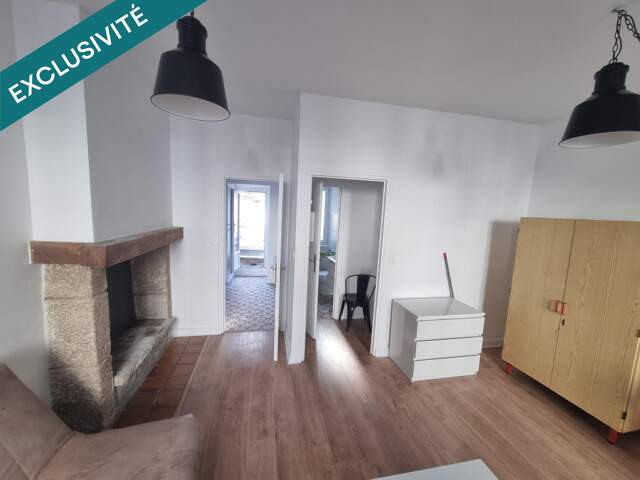 Appart 25m² 1er étage, hyper centre Pontivy — photo du bien