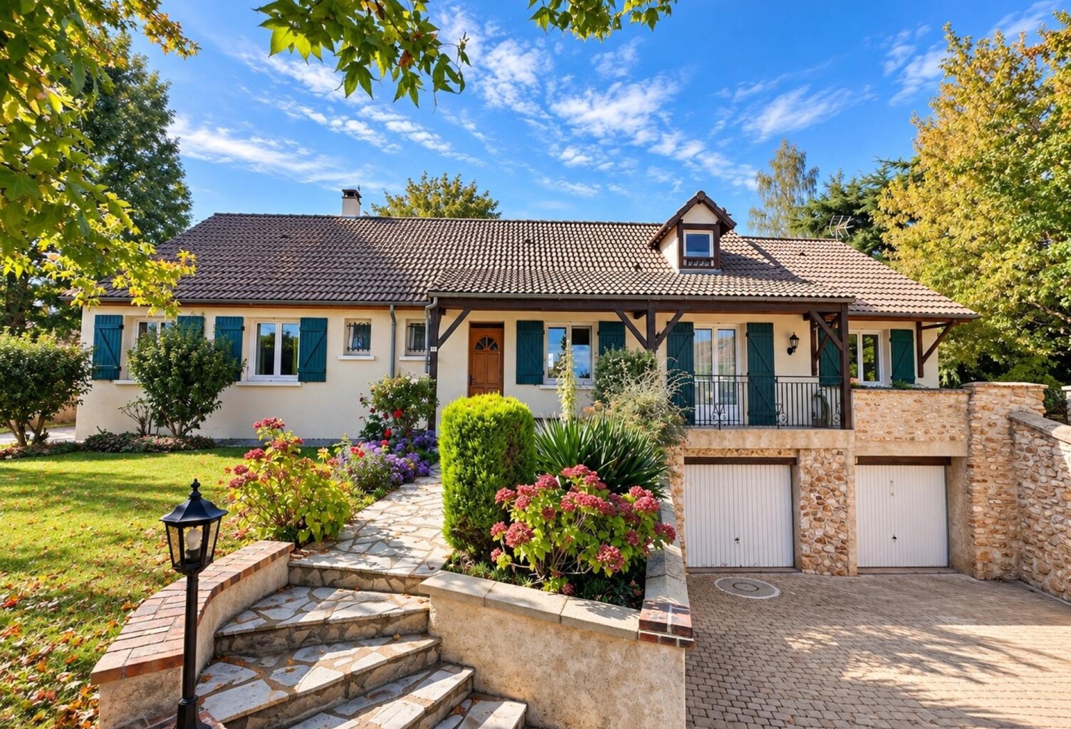 Maison familiale, 5 chambres et jardin paysager — photo 1