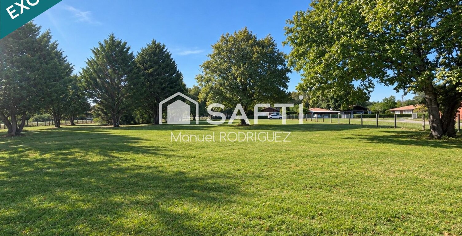TERRAIN DE 1450 M2 BELHADE — photo 1