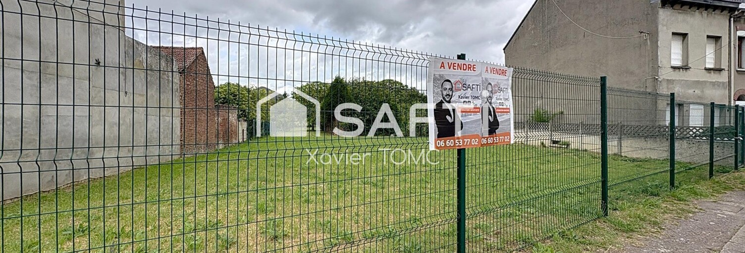 Terrain  2022 m² à vendre à Liévin (62800)