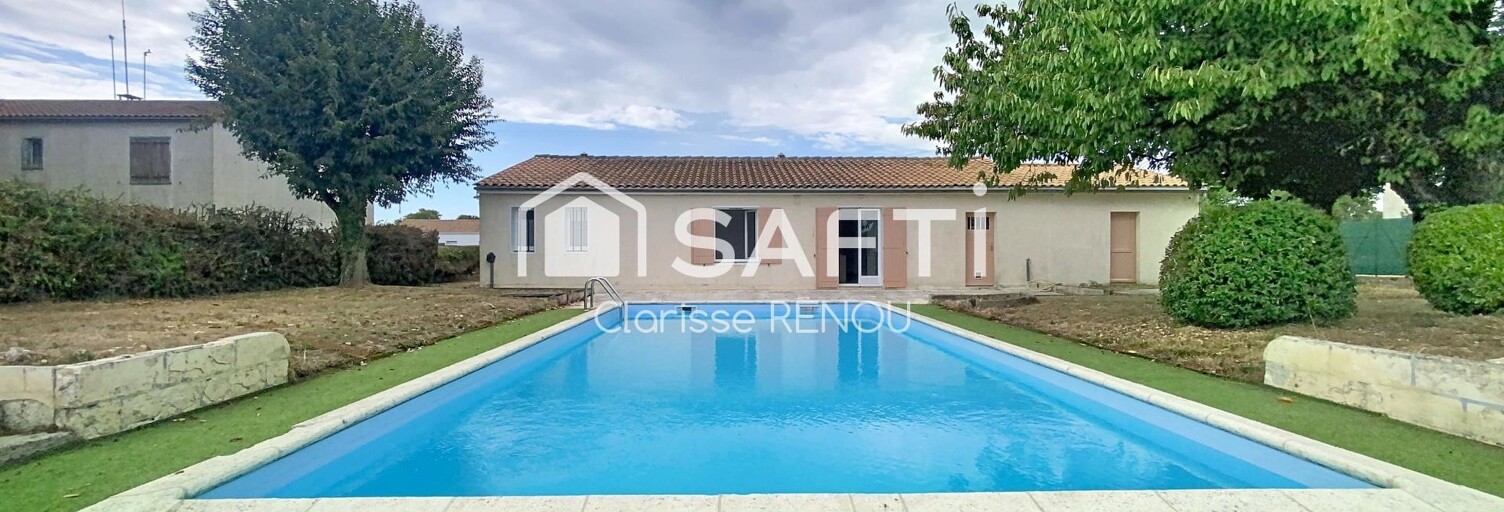 Maison 4 Pièces 110 m² à vendre à Romegoux (17250)