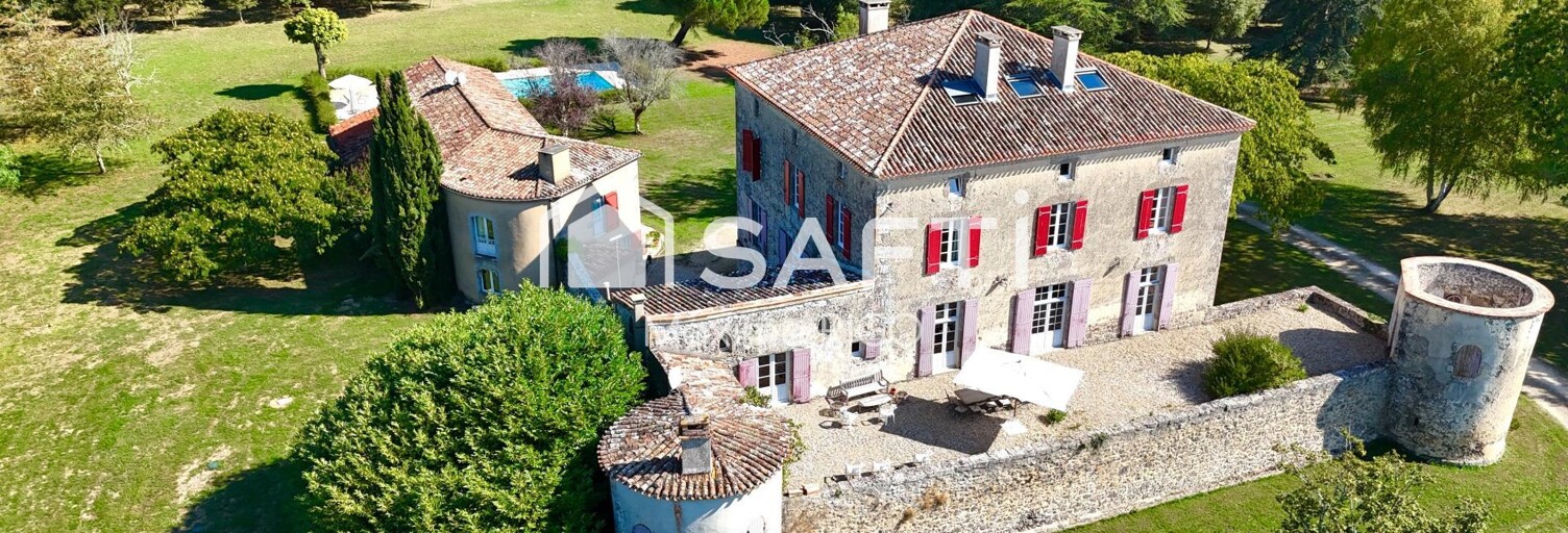 Maison 16 Pièces 821 m² à vendre à Fargues-sur-Ourbise (47700)