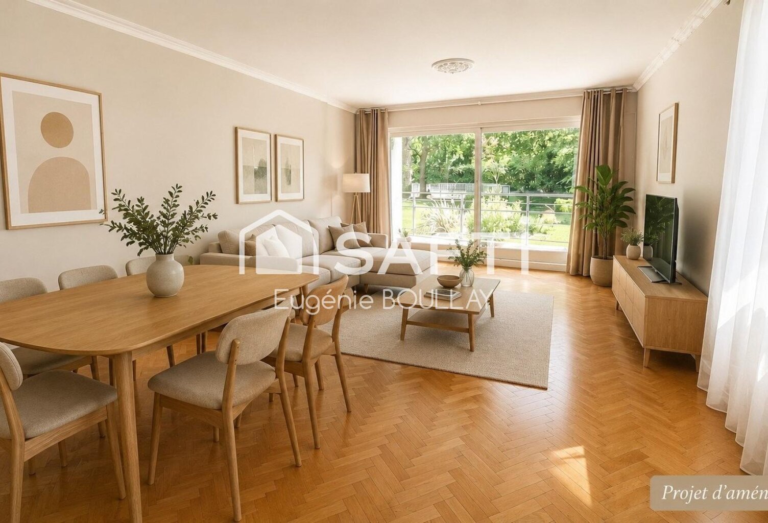 BIARRITZ   Appartement T4 101 m², terrasse sur parc — photo 1