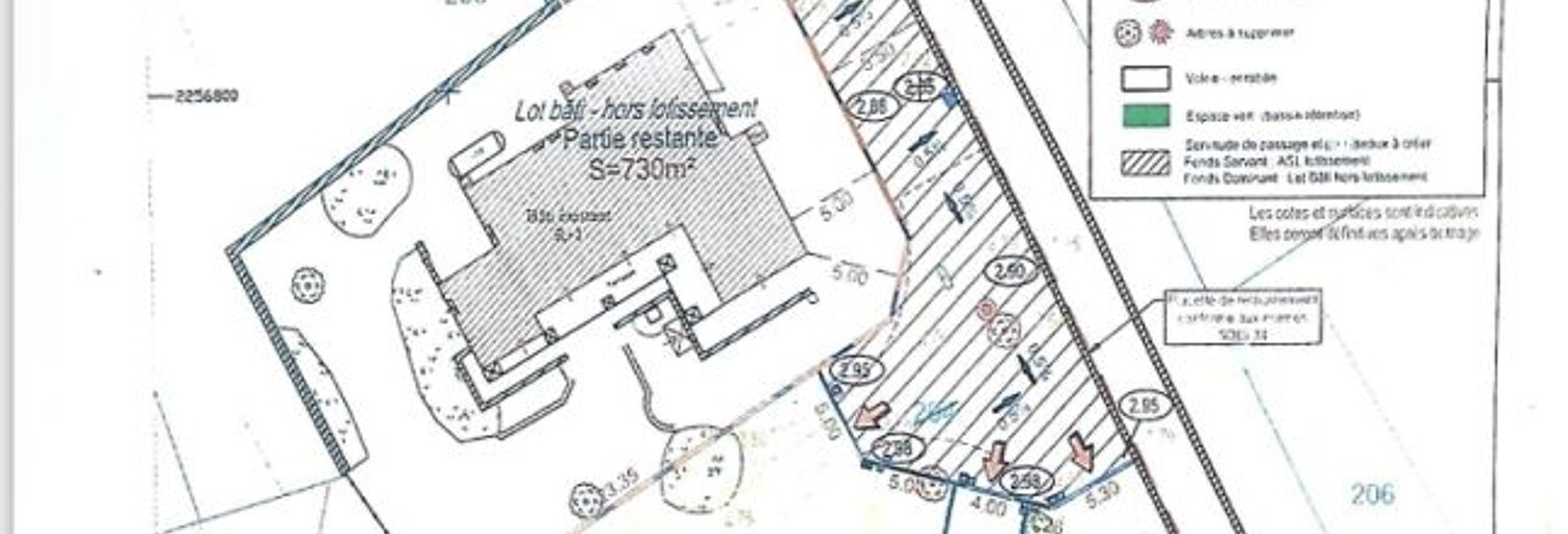 Terrain  370 m² à vendre à Saussines (34160)