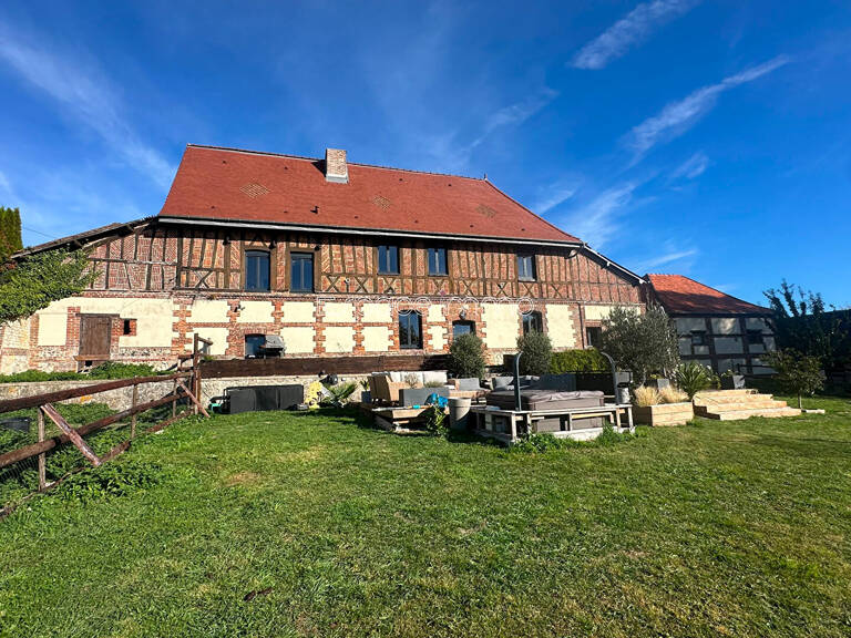 Domaine équestre avec propriété de caractère rénovée - 188m² - 4 chambres - 7 hectares de terrain - ESCLAVELLES — photo 1