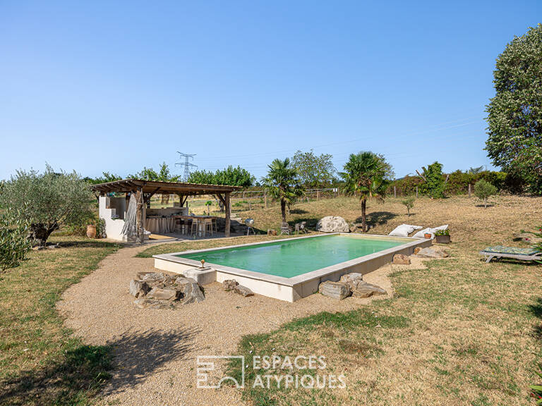 Une ancienne ferme de caractère ouverte sur la campagne — photo 1