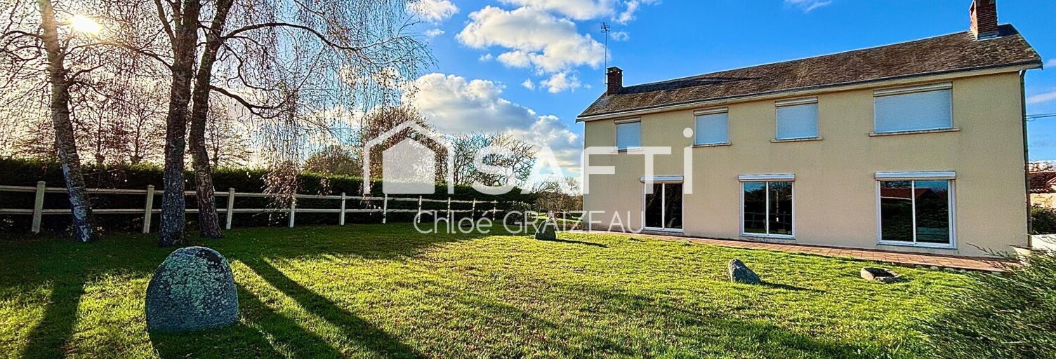Maison 7 Pièces 156 m² à vendre à Boismé (79300)