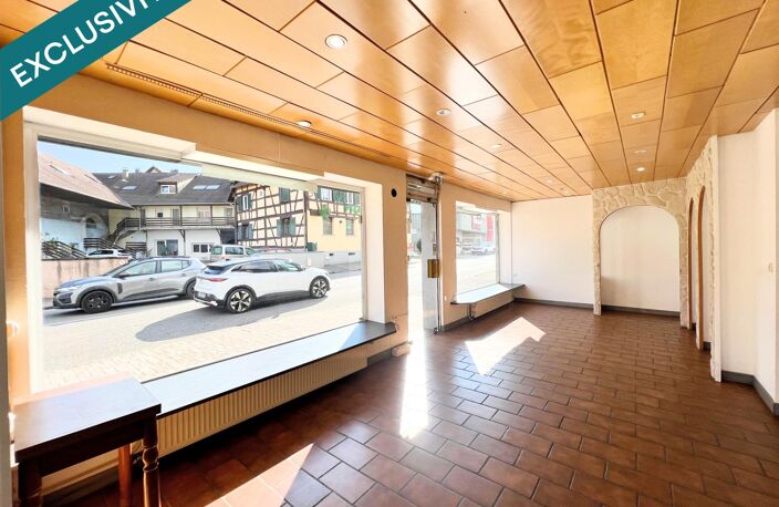 À VENDRE  ENSEMBLE IMMOBILIER MIXTE À Dannemarie  LOCAL COMMERCIAL LIBRE + APPARTEMENT LOUÉ — photo 3