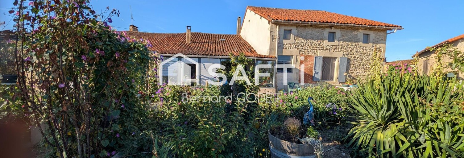 Maison 5 Pièces 190 m² à vendre à Benest (16350)