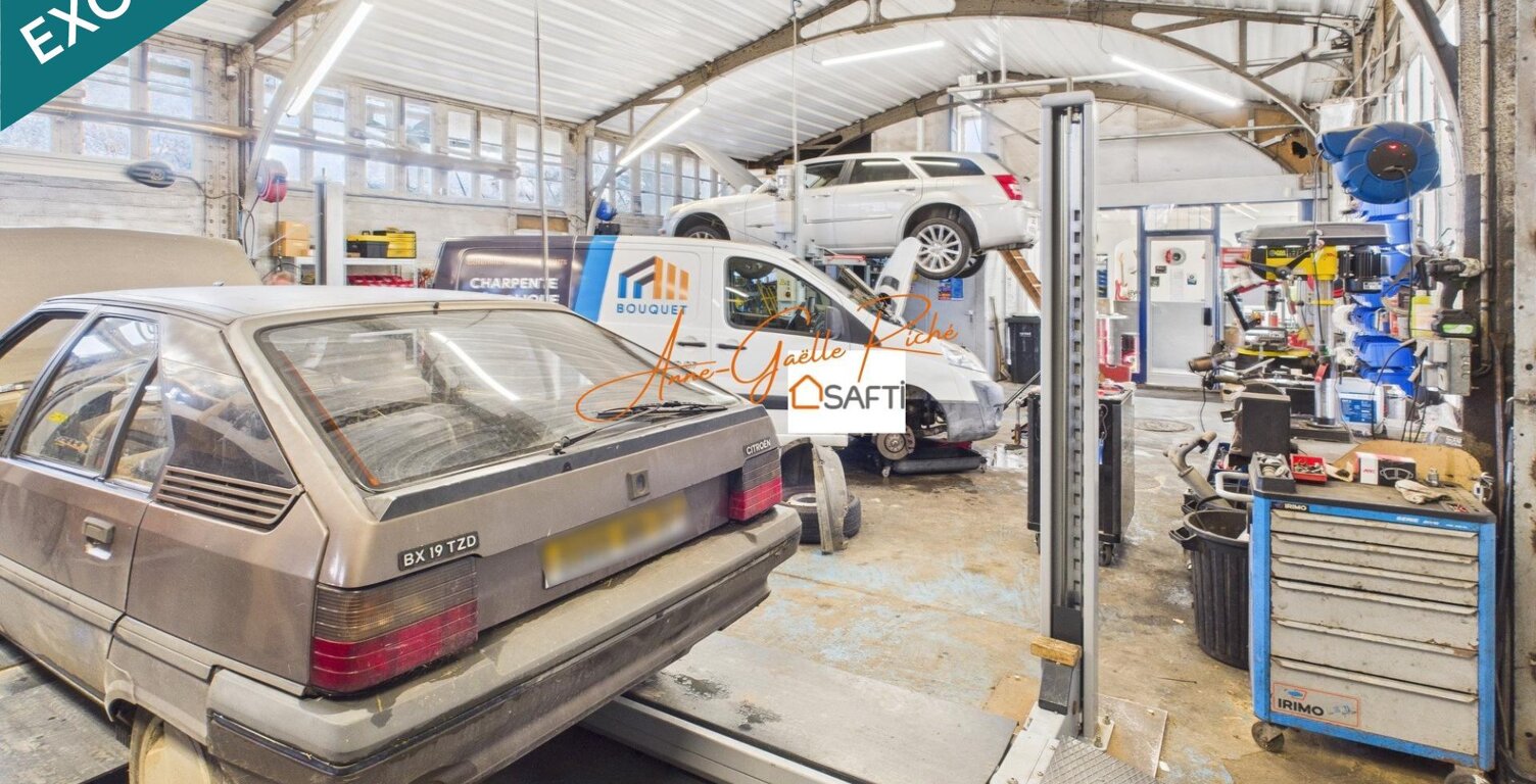 Garage automobile en activité à Saint Porchaire, Clientèle établie, Murs en option. — photo 1