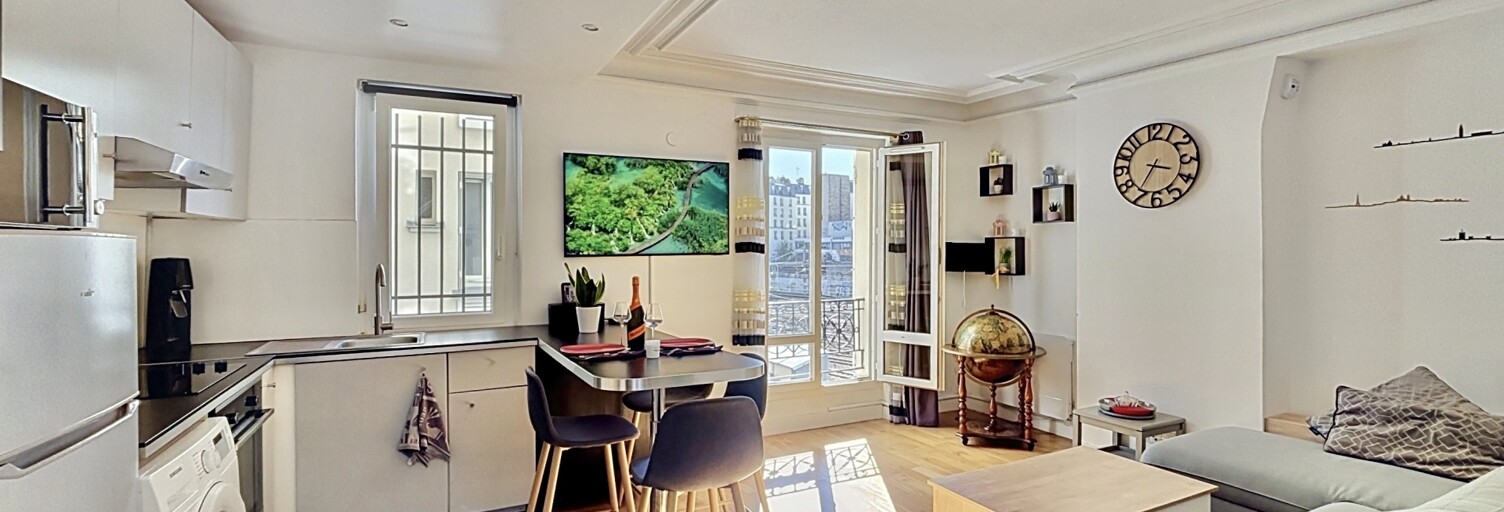 Appartement 2 Pièces 43 m² à vendre à Paris 18 (75018)