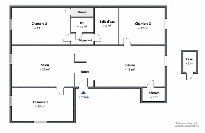 Vente Appartement 4 pièces — photo 3