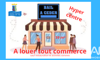 Commerce  58 m² à vendre à Saint-Gilles-Croix-de-Vie (85800)