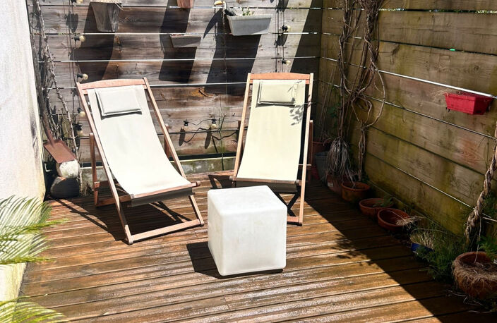 A Biarritz, superbe appartement T2 meublé et équipé en rez-de-chaussée avec terrasse et parking. — photo 5