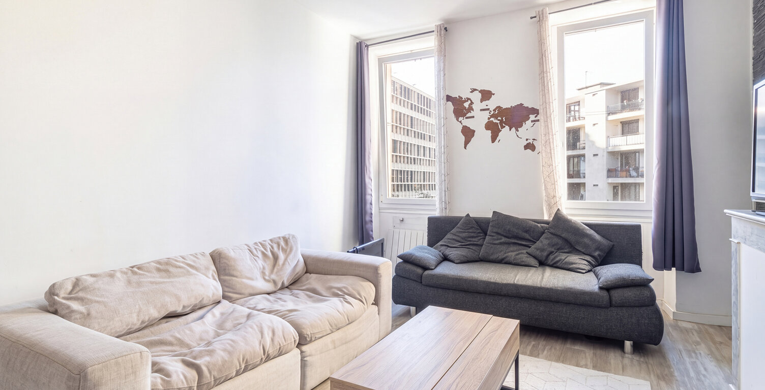 Castellane/ milieu Bd baille: T2 46 m2 hab Lc avec grande ca — photo 1