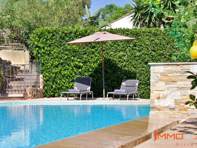 Le Trayas - Théoule sur Mer : villa avec vue mer, piscine, 4 ch — photo du bien