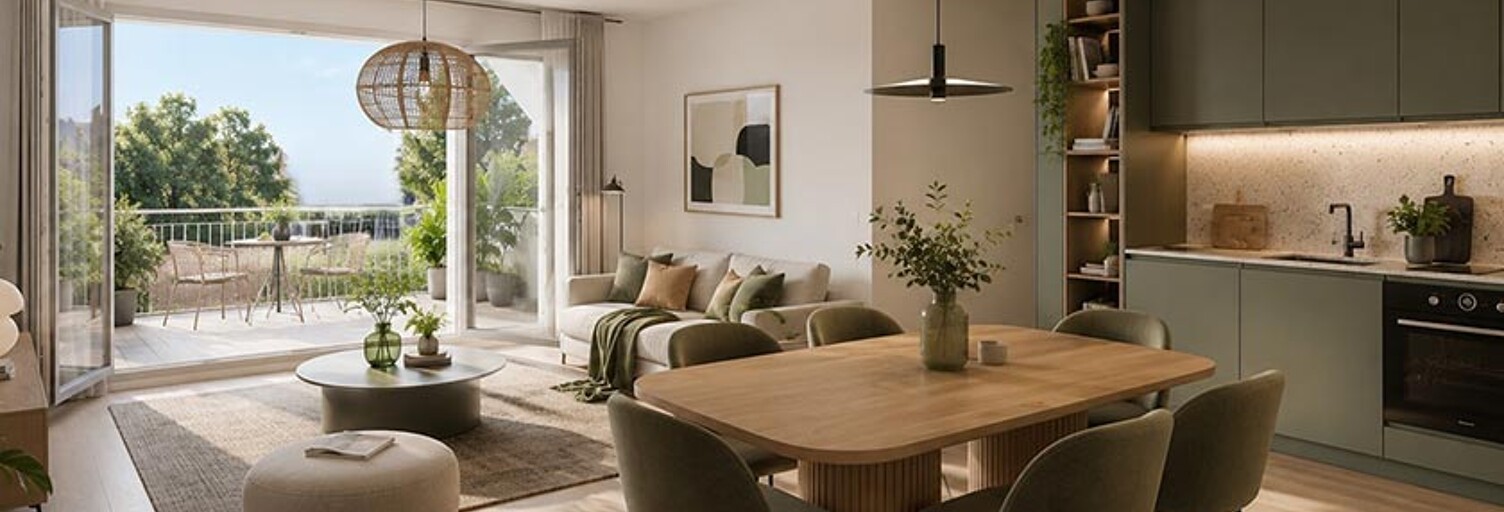 Appartement neuf T2, T3, T4 Pièce 41 à 84 m² à vendre à Rennes (35000)