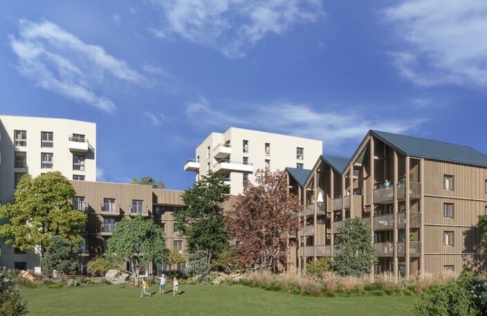 Découvrez Le jardin de Rose à Rennes Baud Chardonnet - Appartements en BRS — photo 2