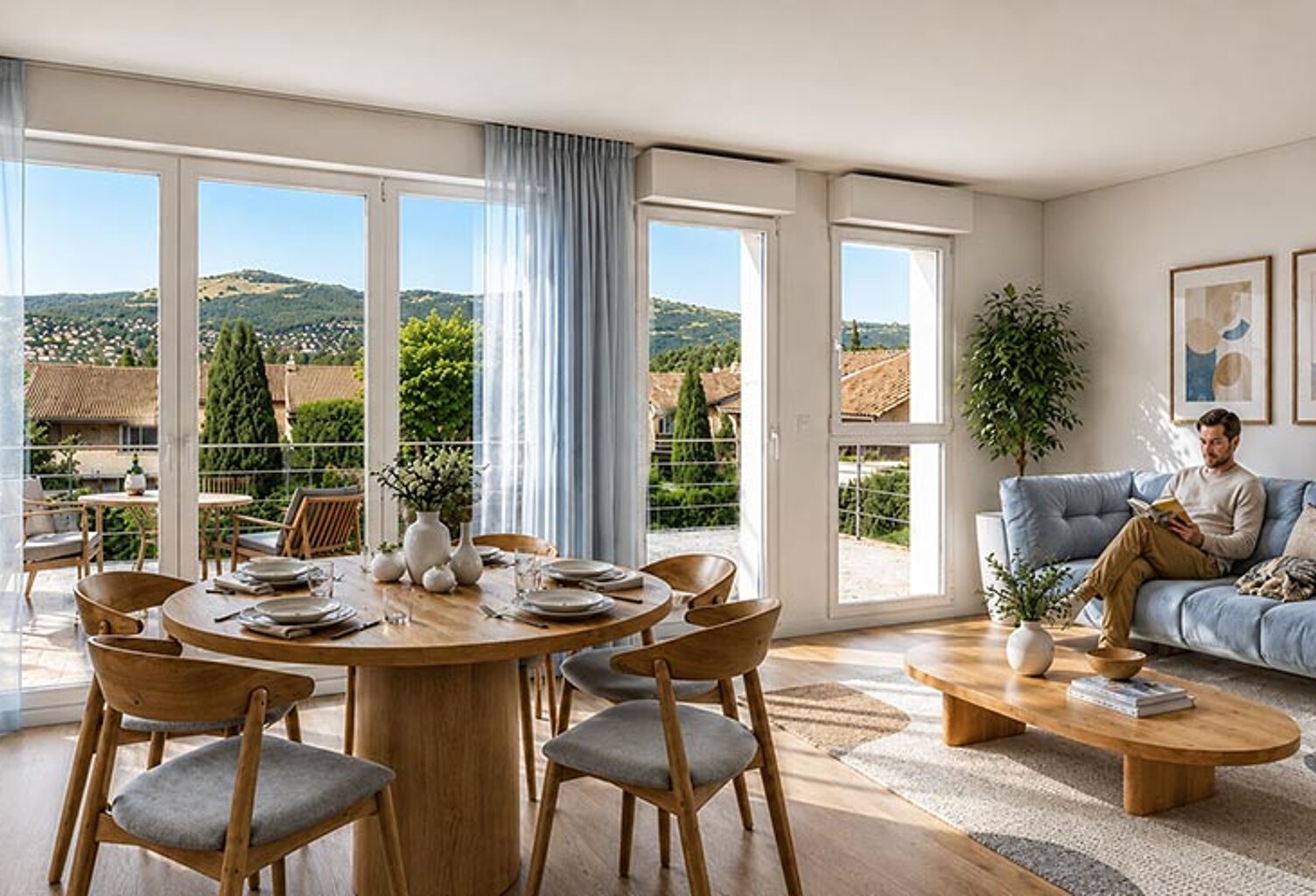 À Mouans-Sartoux, appartements du studio au 5 pièces avec stationnement au cœur d'un environnement résidentiel recherché — photo 1