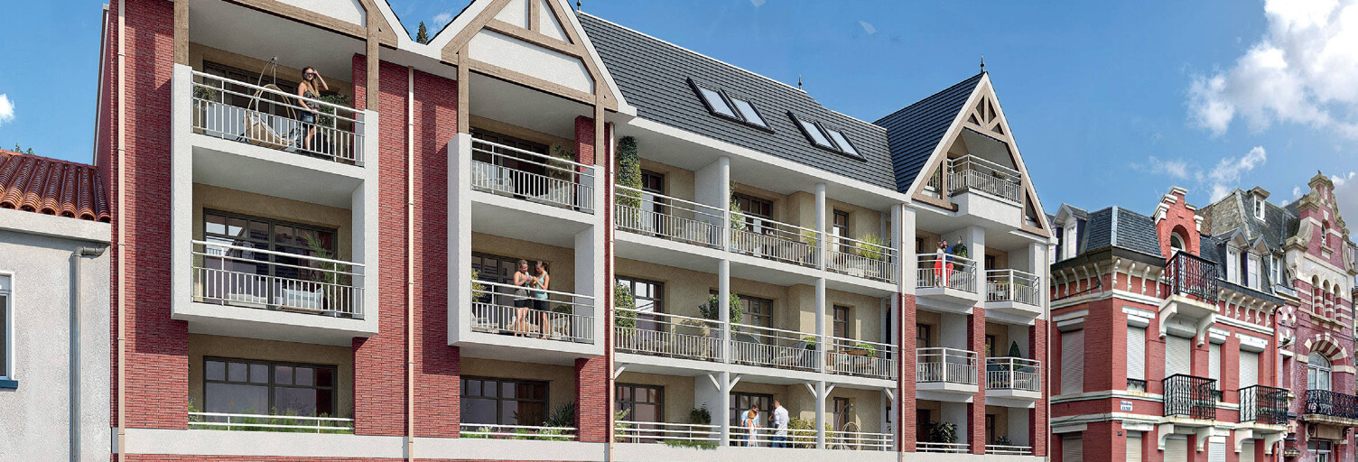 Appartement neuf T1, T2, T3, T4 Pièce 25 à 75 m² à vendre à Berck (62600)