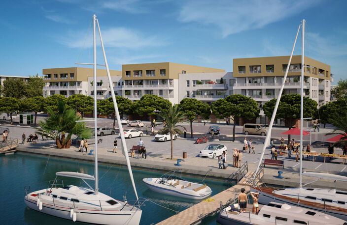 Port-Saint-Louis-du-Rhône avec vue sur le port — photo 2