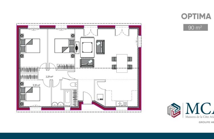 Maison à construire à Pompignac (33370) — photo 4