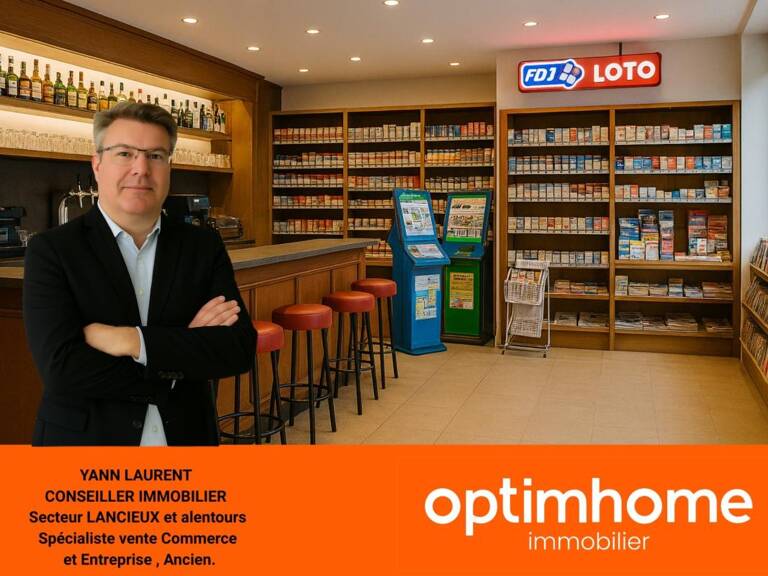 Murs et Fonds de commerce BAR TABAC LOTO PMU à vendre proche de LAMBALLE — photo 1