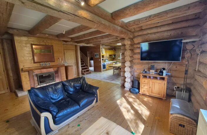   EXCLUSIVITÉ – Authentique maison en rondins massifs avec terrain clos de 37 ares A VANGENBOURG ENGENTHAL — photo 3