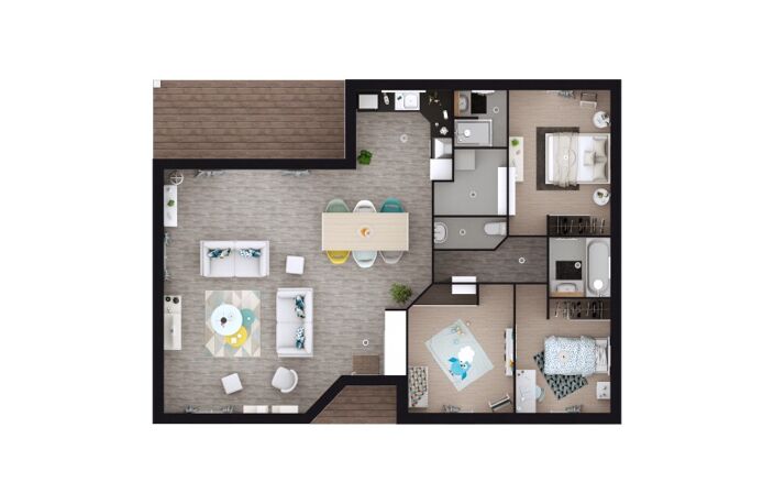 Maison à construire à Villenave-de-Rions (33550) — photo 5