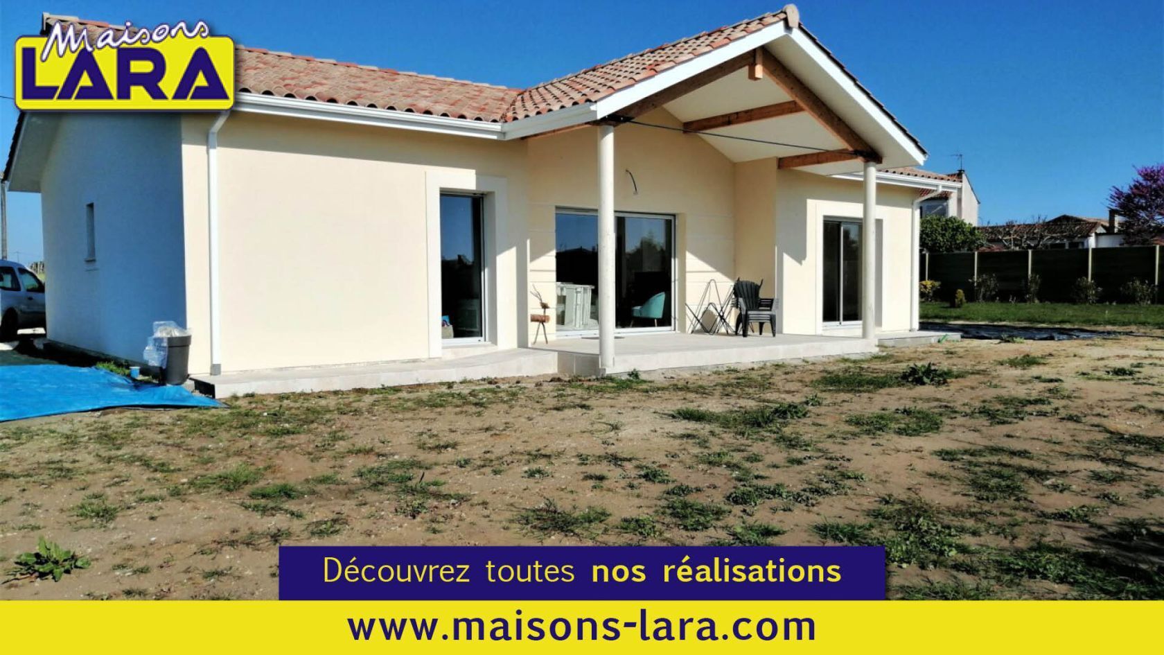 Projet de construction d'une maison 92 m² avec terrain à VILLEDOUX (17)
