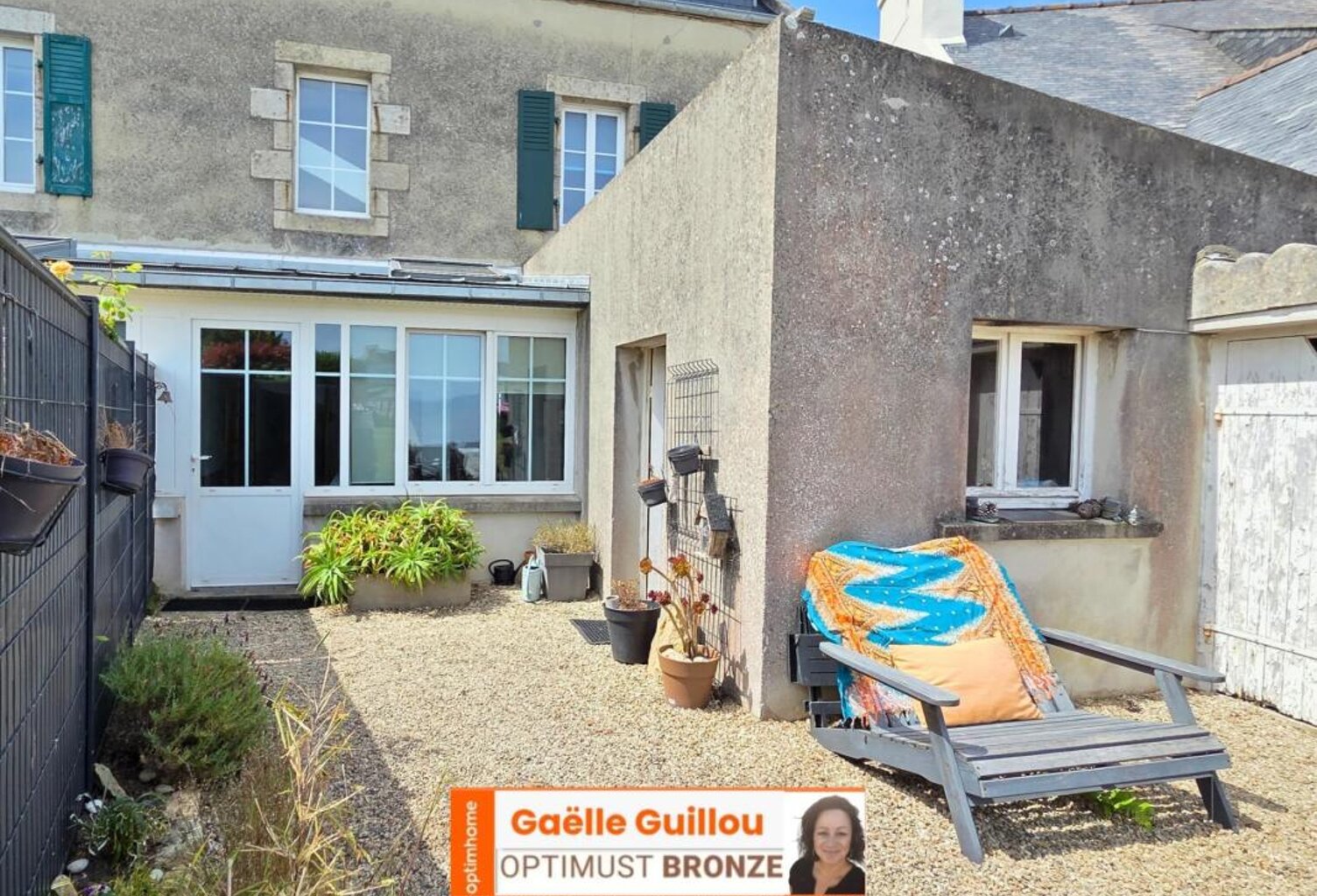 ROSCOFF : Disponible Appartement T2 Duplex 58m² avec grand jardin — photo 1