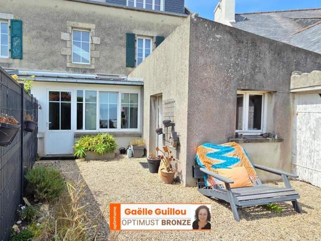 ROSCOFF : Disponible Appartement T2 Duplex 58m² avec grand jardin — photo du bien