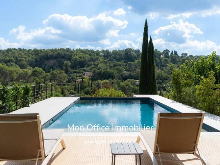 Référence : 7277-ABO - Maison contemporaine de 240 m² avec piscine et vue dégagée – Saint-Marc-Jaumegarde — photo 1