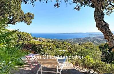Référence : 7230-LES - MAZET VUE MER ET COLLINES AVEC JARDIN AUX ISSAMBRES — photo du bien