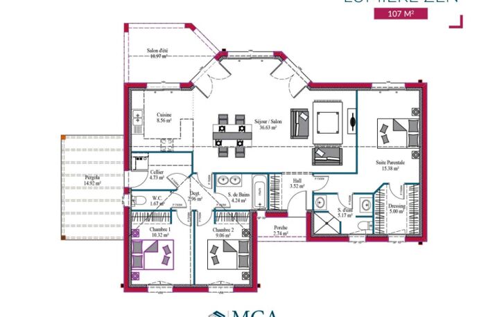 Maison à construire à Cadillac (33410) — photo 3